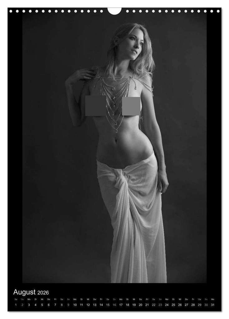 Weitere Ansicht: Adorned Nudes - Schmuck und Akt (Wandkalender 2026 DIN A3 hoch), CALVENDO Monatskalender | Gestiefeltekatze Gestiefeltekatze, Calvendo, Gestiefeltekatze