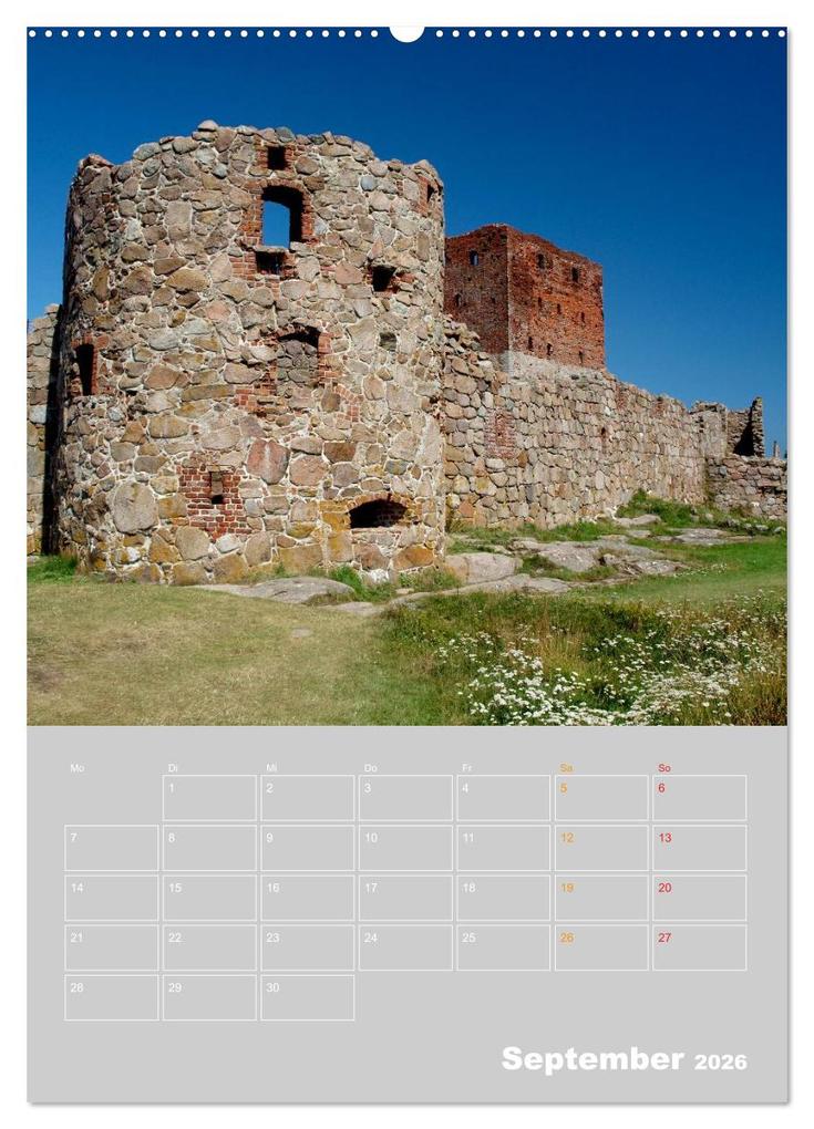 Weitere Ansicht: Bornholm - Die Sonneninsel Dänemarks (hochwertiger Premium Wandkalender 2026 DIN A2 hoch), Kunstdruck in Hochglanz | Uli Geißler, Calvendo