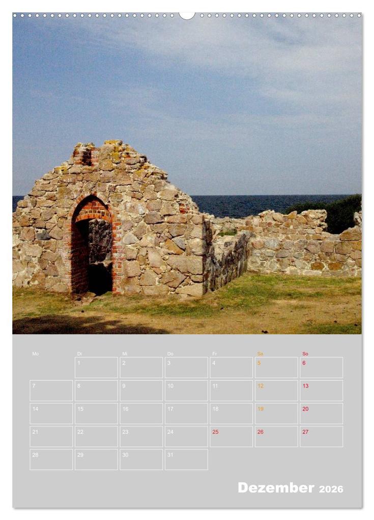 Weitere Ansicht: Bornholm - Die Sonneninsel Dänemarks (hochwertiger Premium Wandkalender 2026 DIN A2 hoch), Kunstdruck in Hochglanz | Uli Geißler, Calvendo