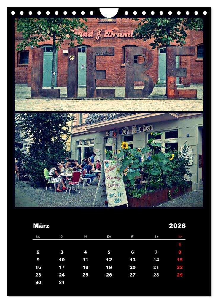 Weitere Ansicht: BERLIN / vertikal (Wandkalender 2026 DIN A4 hoch), CALVENDO Monatskalender | Stephanie Büttner, Calvendo