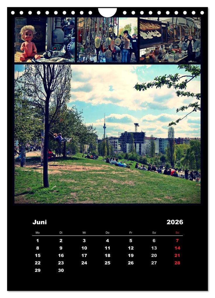Weitere Ansicht: BERLIN / vertikal (Wandkalender 2026 DIN A4 hoch), CALVENDO Monatskalender | Stephanie Büttner, Calvendo