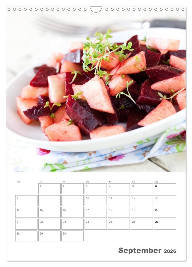 Weitere Ansicht: Herzhaft - Süß / Mein Küchenplaner (Wandkalender 2026 DIN A3 hoch), CALVENDO Monatskalender | Corinna Gissemann, Calvendo