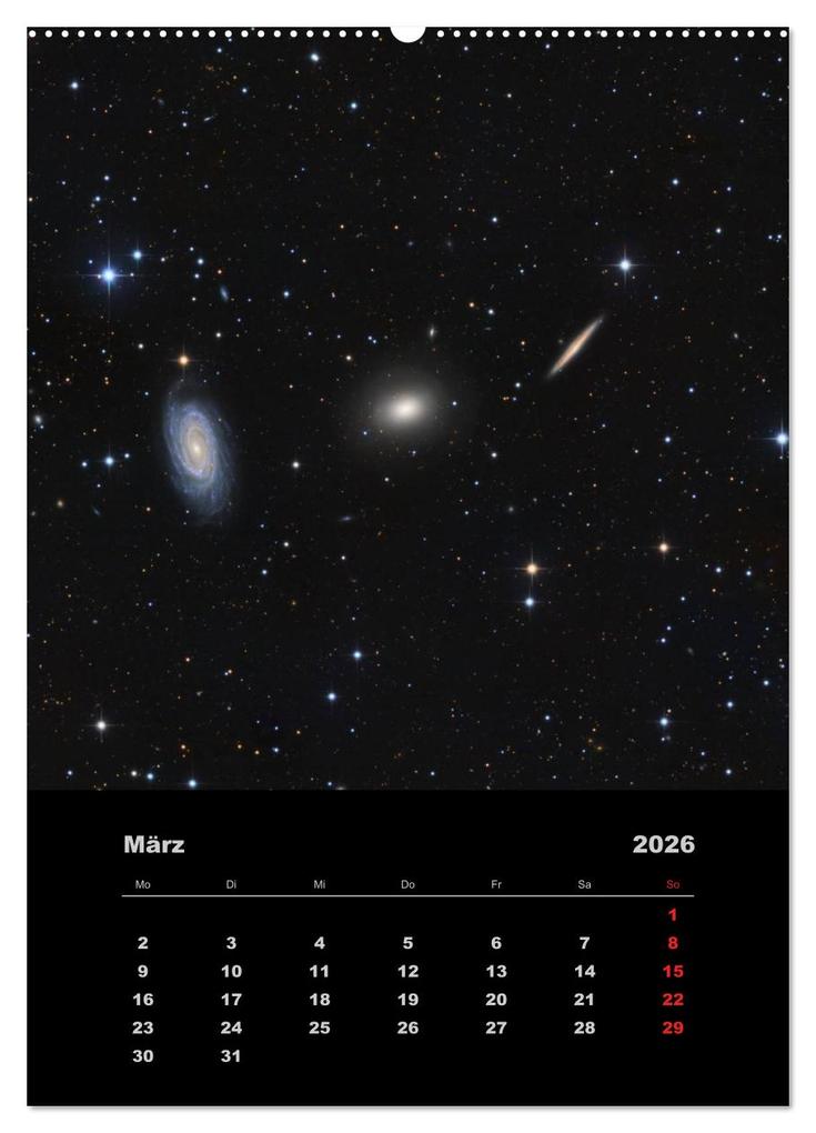 Weitere Ansicht: Astronomie 2026 (hochwertiger Premium Wandkalender 2026 DIN A2 hoch), Kunstdruck in Hochglanz | Kai Wiechen, , Calvendo