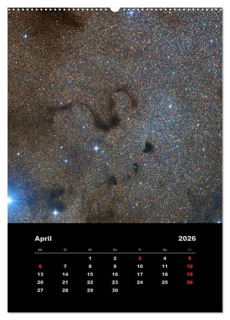 Weitere Ansicht: Astronomie 2026 (hochwertiger Premium Wandkalender 2026 DIN A2 hoch), Kunstdruck in Hochglanz | Kai Wiechen, , Calvendo