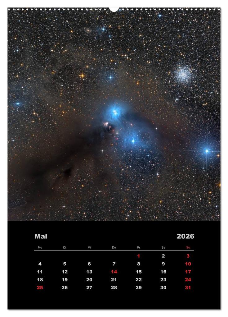 Weitere Ansicht: Astronomie 2026 (hochwertiger Premium Wandkalender 2026 DIN A2 hoch), Kunstdruck in Hochglanz | Kai Wiechen, , Calvendo