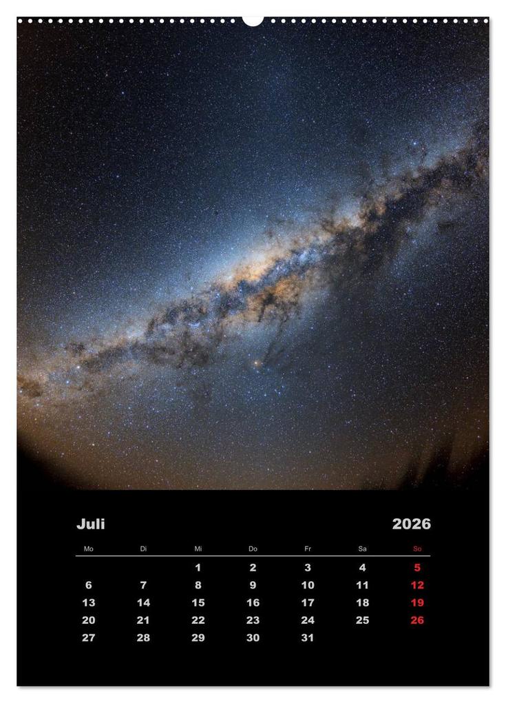 Weitere Ansicht: Astronomie 2026 (hochwertiger Premium Wandkalender 2026 DIN A2 hoch), Kunstdruck in Hochglanz | Kai Wiechen, , Calvendo