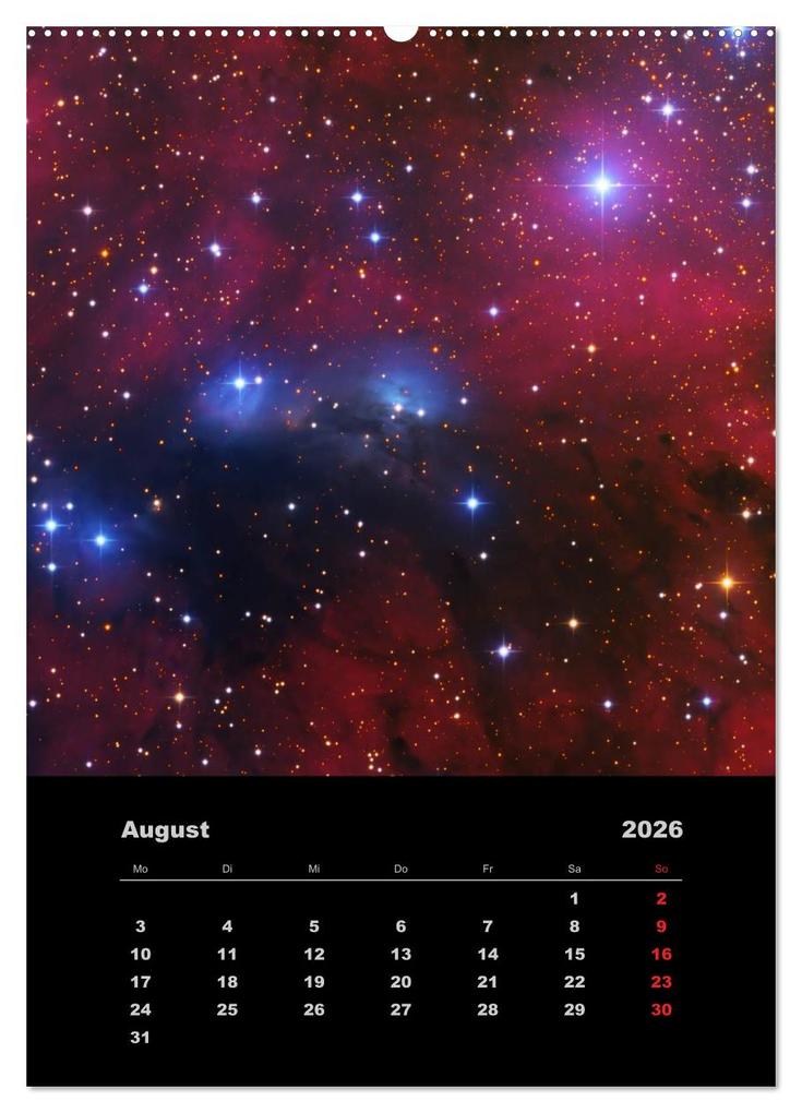 Weitere Ansicht: Astronomie 2026 (hochwertiger Premium Wandkalender 2026 DIN A2 hoch), Kunstdruck in Hochglanz | Kai Wiechen, , Calvendo