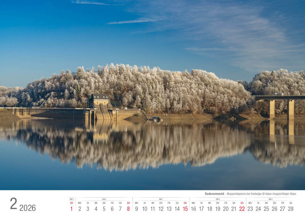 Weitere Ansicht: Radevormwald 2026 Bildkalender A3 Spiralbindung