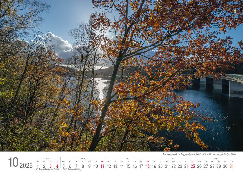 Weitere Ansicht: Radevormwald 2026 Bildkalender A3 Spiralbindung
