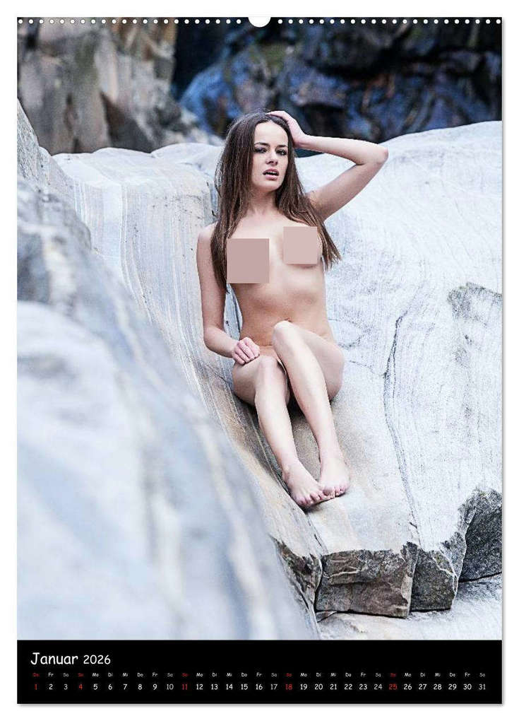 Weitere Ansicht: Nude Beauties in Nature (hochwertiger Premium Wandkalender 2026 DIN A2 hoch), Kunstdruck in Hochglanz | Marcus Ernst Photography, Calvendo