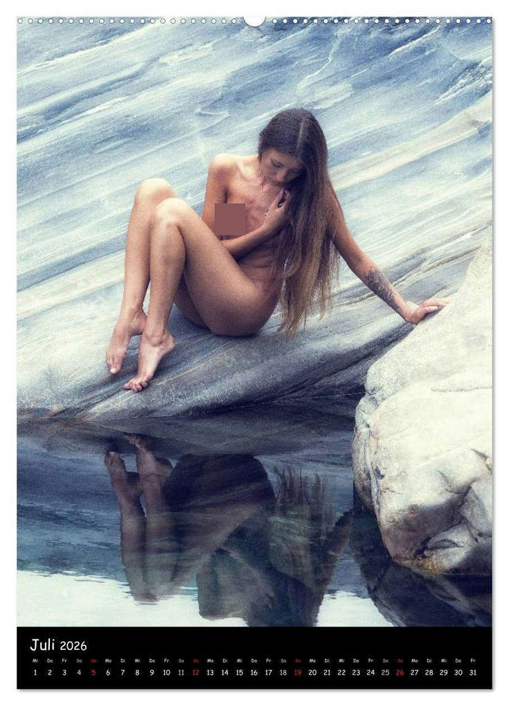 Weitere Ansicht: Nude Beauties in Nature (hochwertiger Premium Wandkalender 2026 DIN A2 hoch), Kunstdruck in Hochglanz | Marcus Ernst Photography, Calvendo