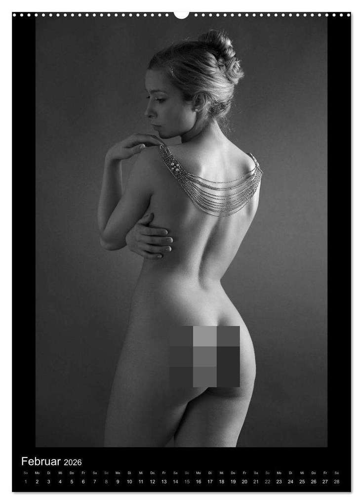 Weitere Ansicht: Adorned Nudes - Schmuck und Akt (Wandkalender 2026 DIN A2 hoch), CALVENDO Monatskalender | Gestiefeltekatze Gestiefeltekatze, Calvendo, Gestiefeltekatze