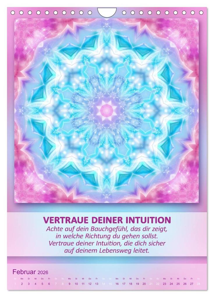 Weitere Ansicht: Light Energy Mandalas - Kalender - Vol. 2 (Wandkalender 2026 DIN A4 hoch), CALVENDO Monatskalender | Gaby Shayana Hoffmann, Calvendo
