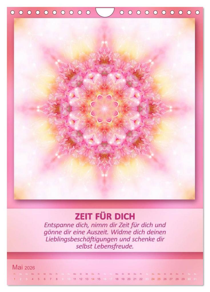 Weitere Ansicht: Light Energy Mandalas - Kalender - Vol. 2 (Wandkalender 2026 DIN A4 hoch), CALVENDO Monatskalender | Gaby Shayana Hoffmann, Calvendo