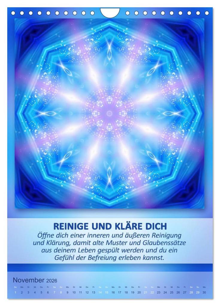 Weitere Ansicht: Light Energy Mandalas - Kalender - Vol. 2 (Wandkalender 2026 DIN A4 hoch), CALVENDO Monatskalender | Gaby Shayana Hoffmann, Calvendo