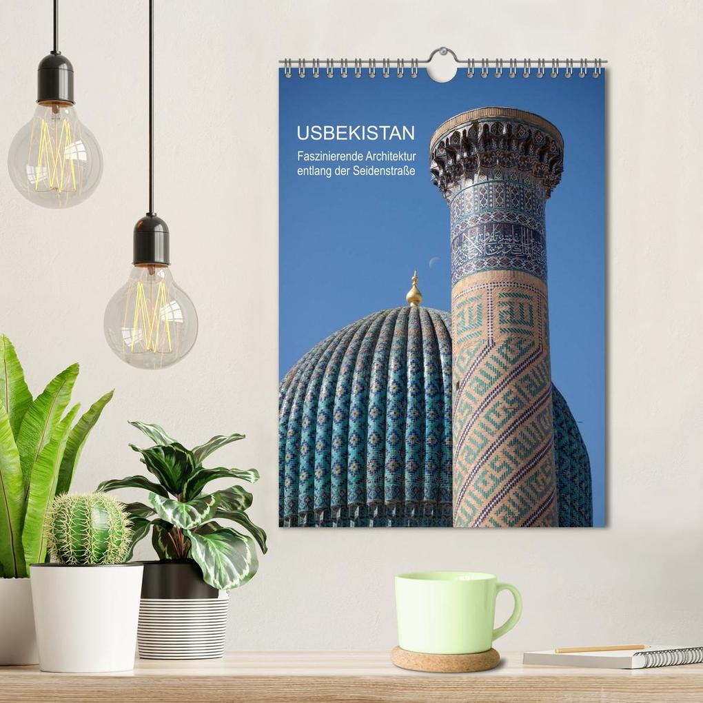 Weitere Ansicht: Usbekistan - Faszinierende Architektur entlang der Seidenstraße (Wandkalender 2026 DIN A4 hoch), CALVENDO Monatskalender | Jeanette Dobrindt, Calvendo