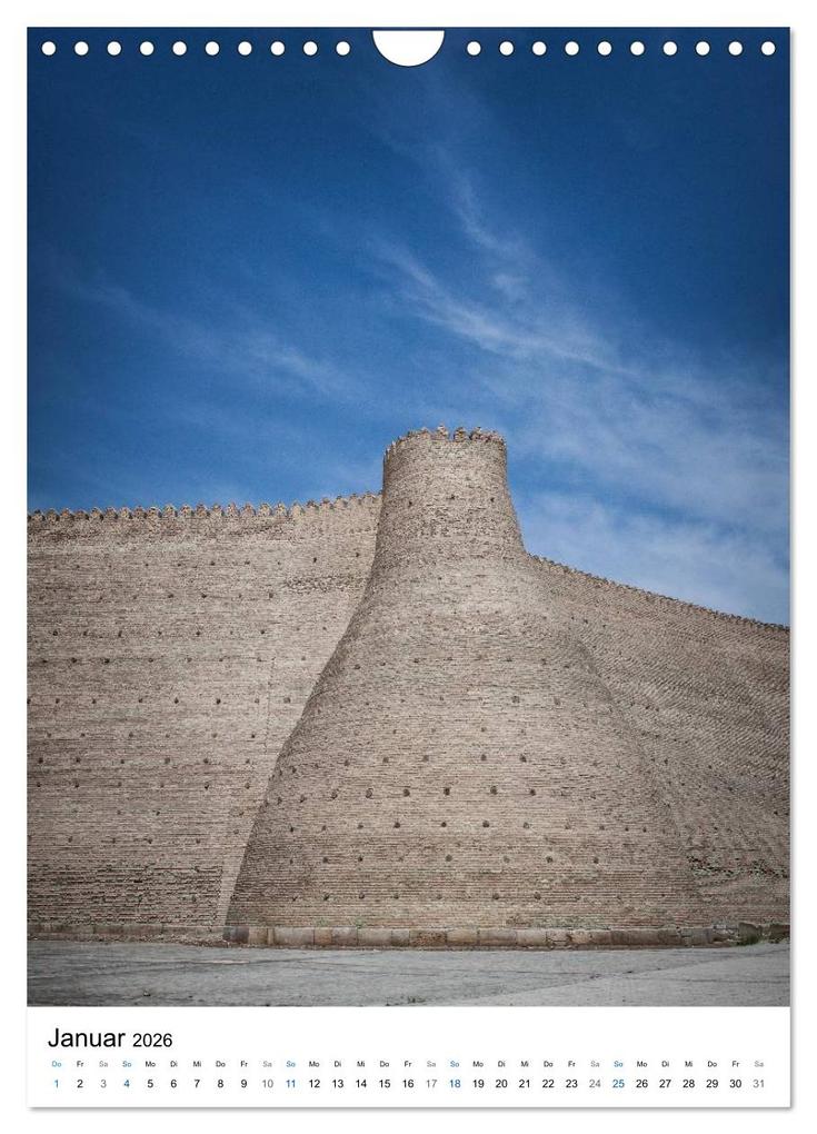 Weitere Ansicht: Usbekistan - Faszinierende Architektur entlang der Seidenstraße (Wandkalender 2026 DIN A4 hoch), CALVENDO Monatskalender | Jeanette Dobrindt, Calvendo