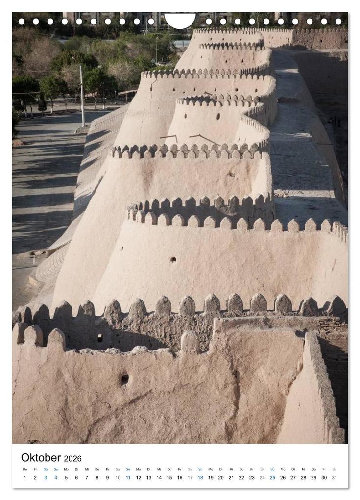 Weitere Ansicht: Usbekistan - Faszinierende Architektur entlang der Seidenstraße (Wandkalender 2026 DIN A4 hoch), CALVENDO Monatskalender | Jeanette Dobrindt, Calvendo
