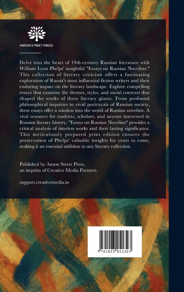 Weitere Ansicht: Essays on Russian Novelists | William Lyon Phelps