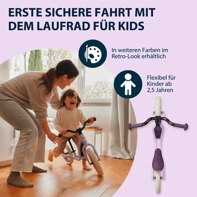 Weitere Ansicht: HUDORA 10938 - Laufrad Up 12" pixie / berry