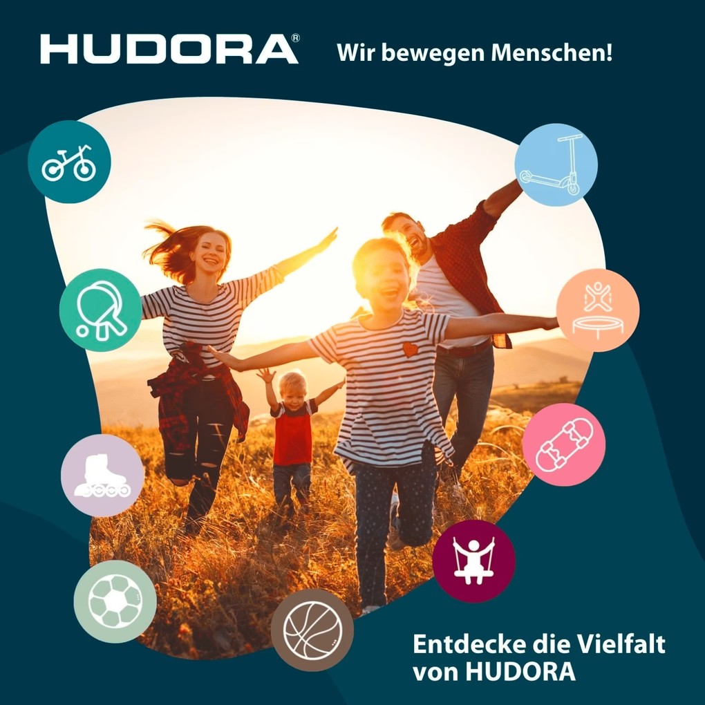 Weitere Ansicht: HUDORA 10927 - Laufrad Up 10" cyan / midnight
