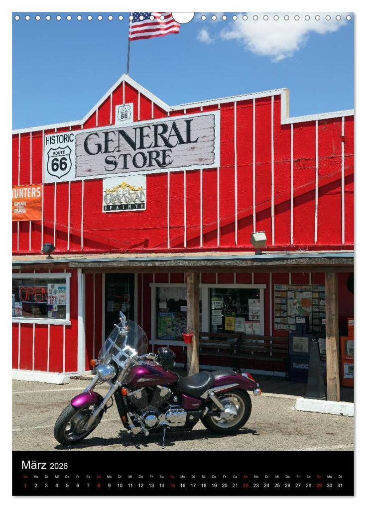 Weitere Ansicht: Route 66 (Wandkalender 2026 DIN A3 hoch), CALVENDO Monatskalender | Calvendo, Rainer Großkopf