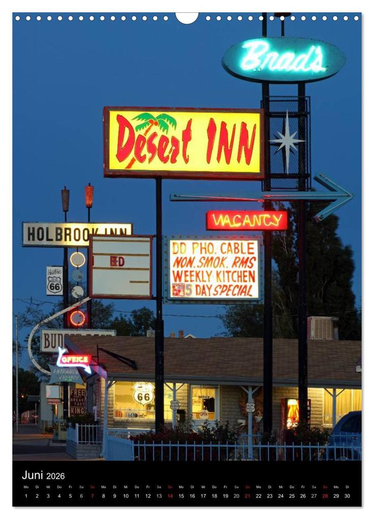 Weitere Ansicht: Route 66 (Wandkalender 2026 DIN A3 hoch), CALVENDO Monatskalender | Calvendo, Rainer Großkopf