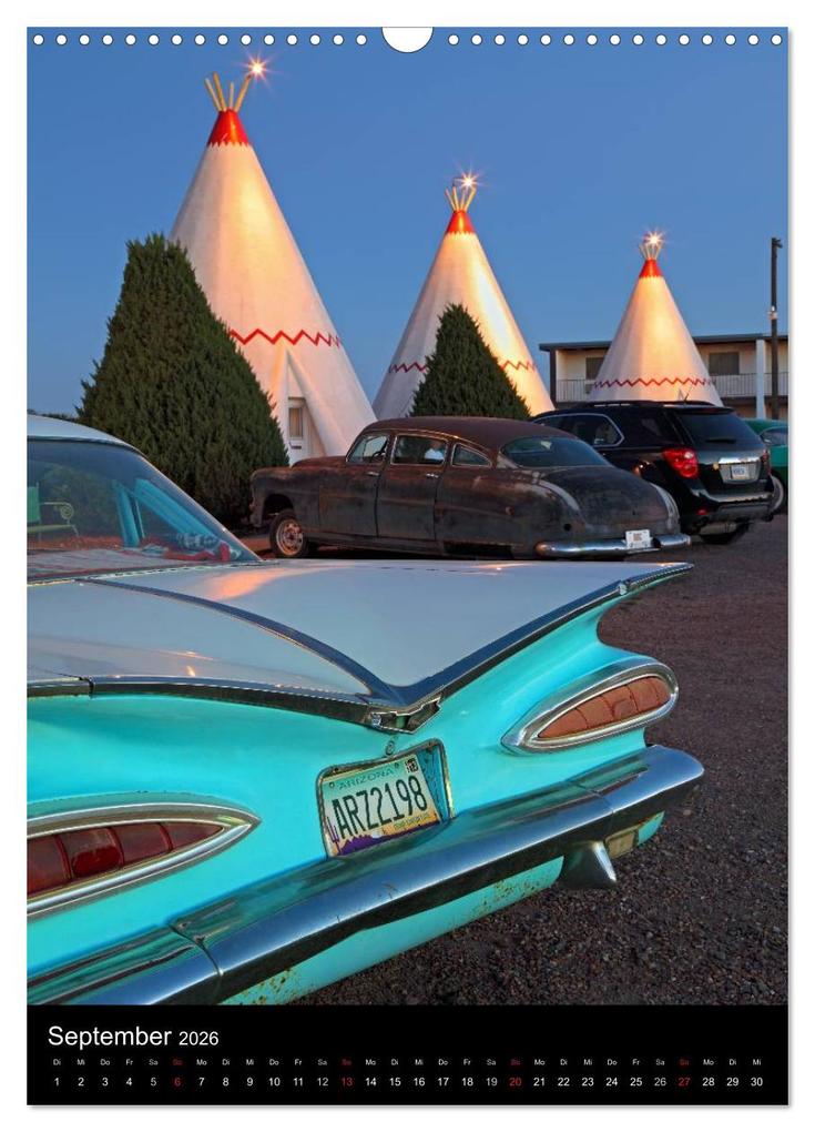 Weitere Ansicht: Route 66 (Wandkalender 2026 DIN A3 hoch), CALVENDO Monatskalender | Calvendo, Rainer Großkopf