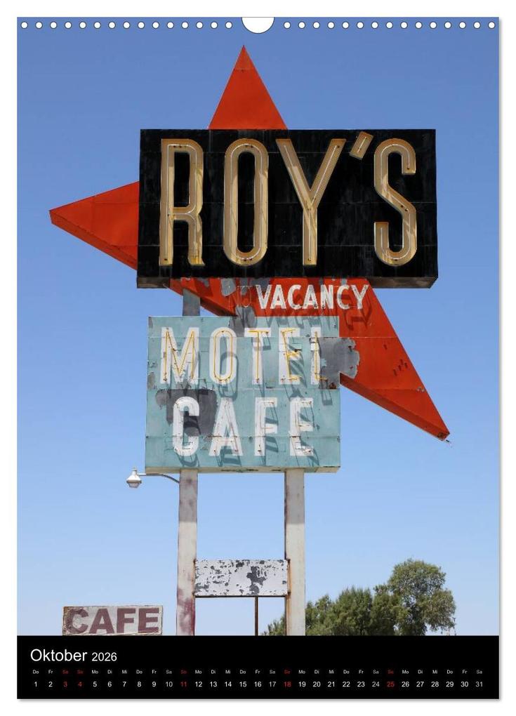 Weitere Ansicht: Route 66 (Wandkalender 2026 DIN A3 hoch), CALVENDO Monatskalender | Calvendo, Rainer Großkopf