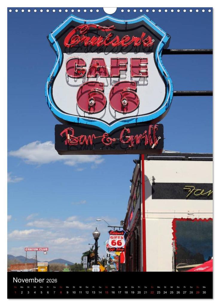 Weitere Ansicht: Route 66 (Wandkalender 2026 DIN A3 hoch), CALVENDO Monatskalender | Calvendo, Rainer Großkopf