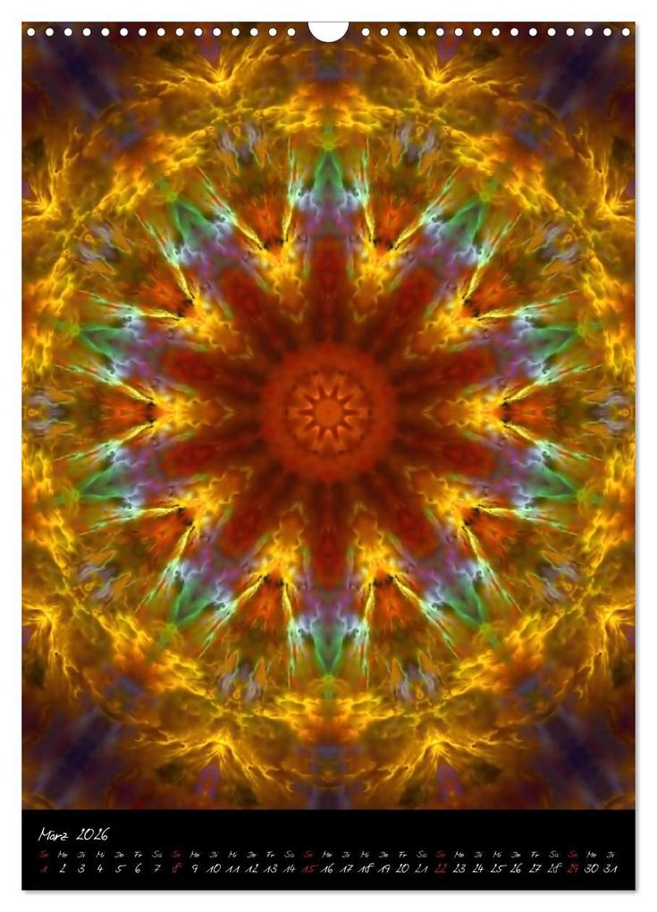 Weitere Ansicht: Mandala - Esoterik & Meditation (Wandkalender 2026 DIN A3 hoch), CALVENDO Monatskalender | Calvendo, Art-Motiva, Art-Motiva Art-Motiva