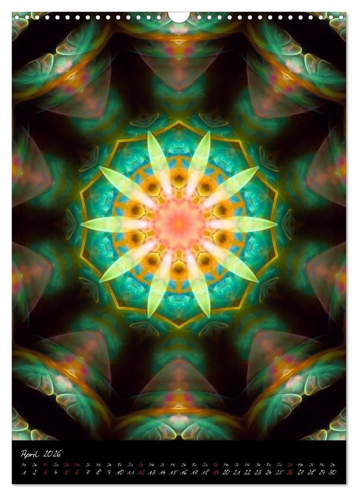 Weitere Ansicht: Mandala - Esoterik & Meditation (Wandkalender 2026 DIN A3 hoch), CALVENDO Monatskalender | Calvendo, Art-Motiva, Art-Motiva Art-Motiva