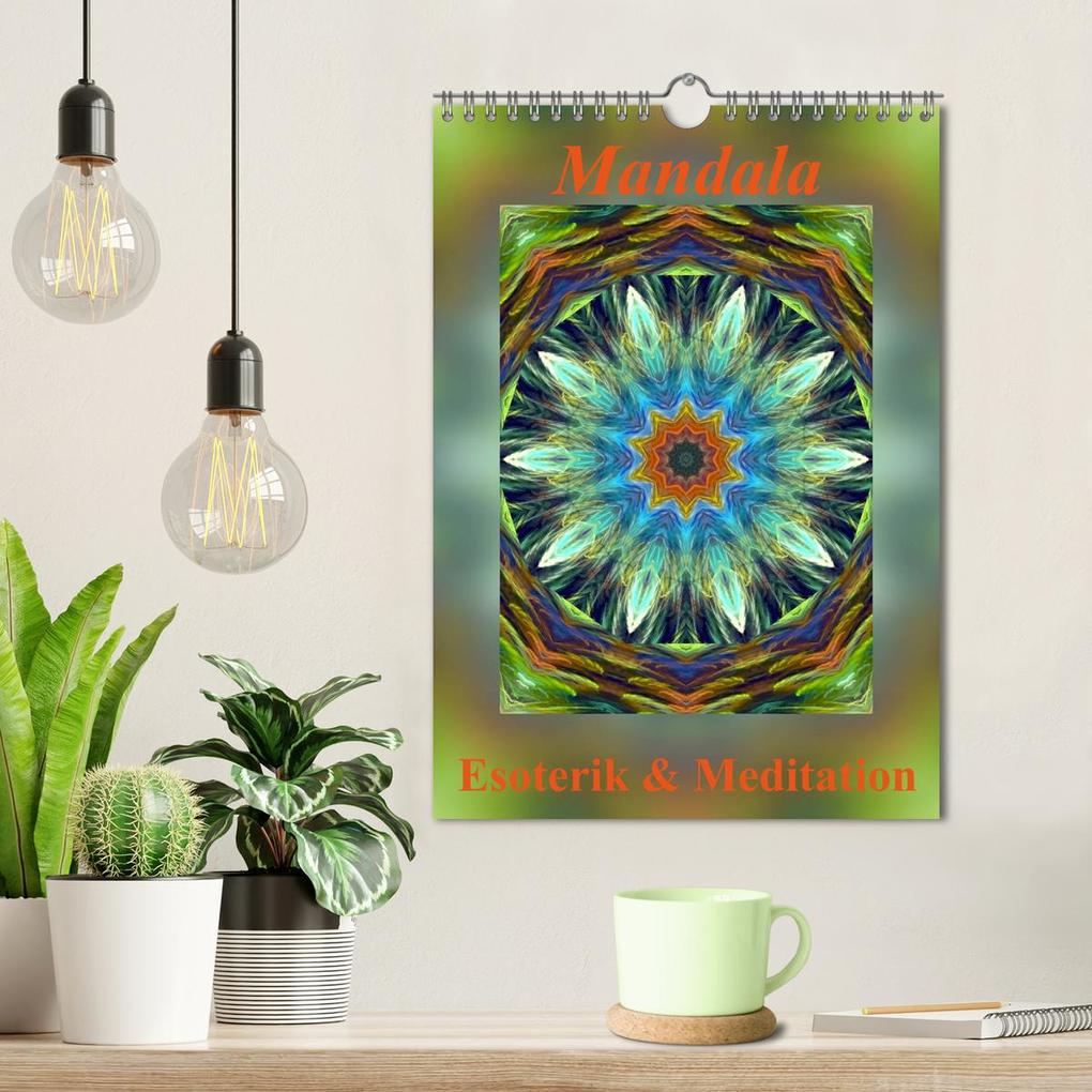 Weitere Ansicht: Mandala - Esoterik & Meditation (Wandkalender 2026 DIN A4 hoch), CALVENDO Monatskalender | Calvendo, Art-Motiva, Art-Motiva Art-Motiva