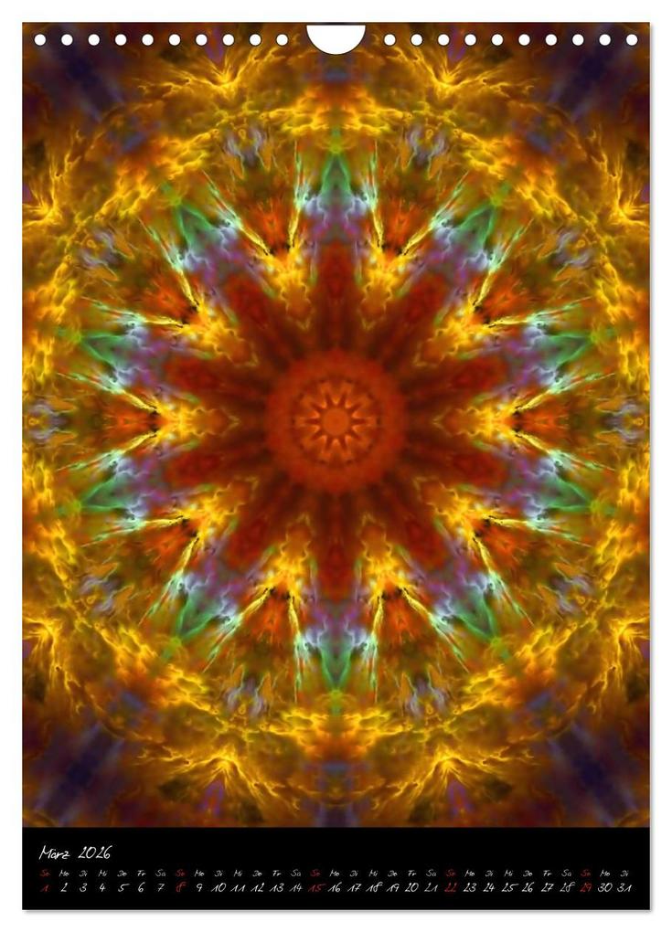 Weitere Ansicht: Mandala - Esoterik & Meditation (Wandkalender 2026 DIN A4 hoch), CALVENDO Monatskalender | Calvendo, Art-Motiva, Art-Motiva Art-Motiva