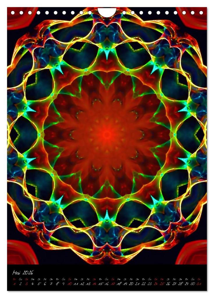 Weitere Ansicht: Mandala - Esoterik & Meditation (Wandkalender 2026 DIN A4 hoch), CALVENDO Monatskalender | Calvendo, Art-Motiva, Art-Motiva Art-Motiva