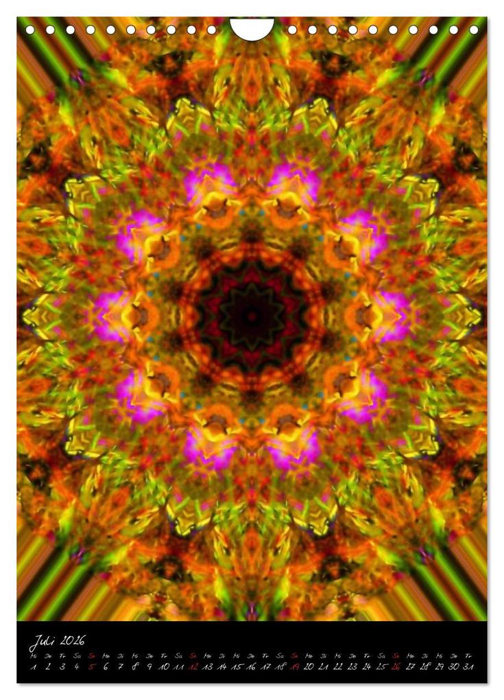 Weitere Ansicht: Mandala - Esoterik & Meditation (Wandkalender 2026 DIN A4 hoch), CALVENDO Monatskalender | Calvendo, Art-Motiva, Art-Motiva Art-Motiva