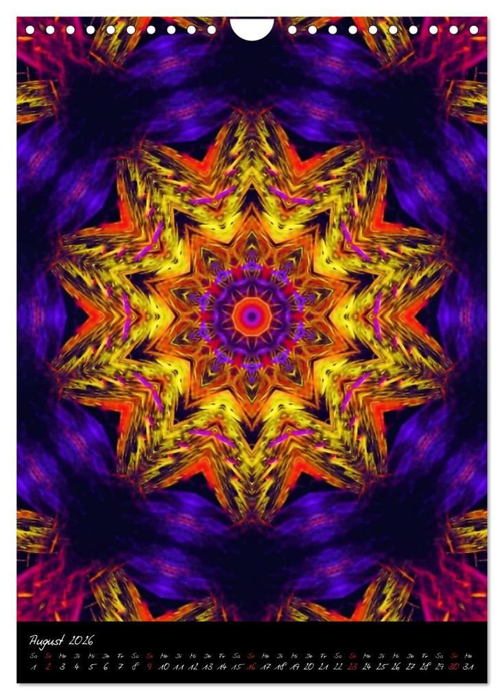 Weitere Ansicht: Mandala - Esoterik & Meditation (Wandkalender 2026 DIN A4 hoch), CALVENDO Monatskalender | Calvendo, Art-Motiva, Art-Motiva Art-Motiva