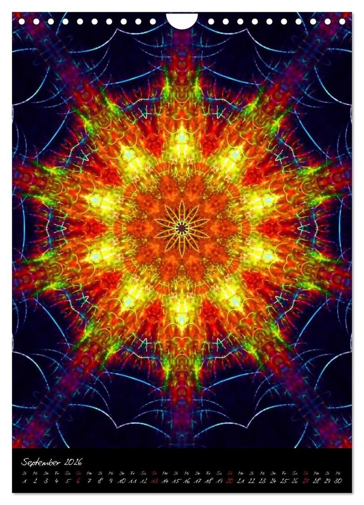 Weitere Ansicht: Mandala - Esoterik & Meditation (Wandkalender 2026 DIN A4 hoch), CALVENDO Monatskalender | Calvendo, Art-Motiva, Art-Motiva Art-Motiva