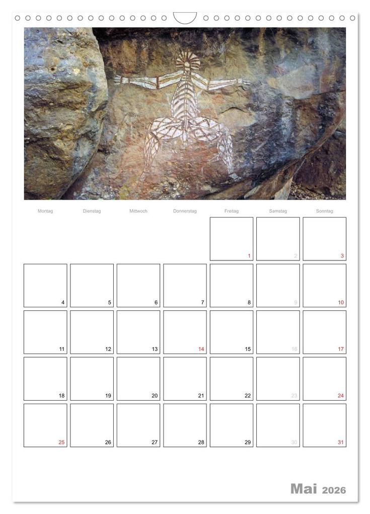 Weitere Ansicht: Australien - Terminplaner (Wandkalender 2026 DIN A3 hoch), CALVENDO Monatskalender | Calvendo, Rainer Großkopf