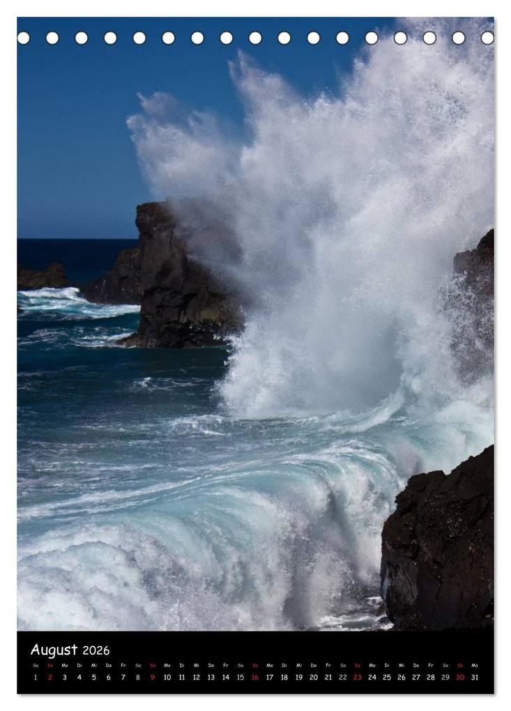 Weitere Ansicht: Lanzarote (Tischkalender 2026 DIN A5 hoch), CALVENDO Monatskalender | Calvendo, Anja Ergler