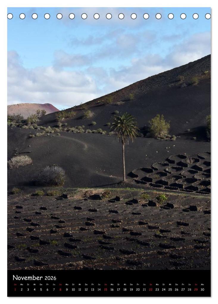 Weitere Ansicht: Lanzarote (Tischkalender 2026 DIN A5 hoch), CALVENDO Monatskalender | Calvendo, Anja Ergler