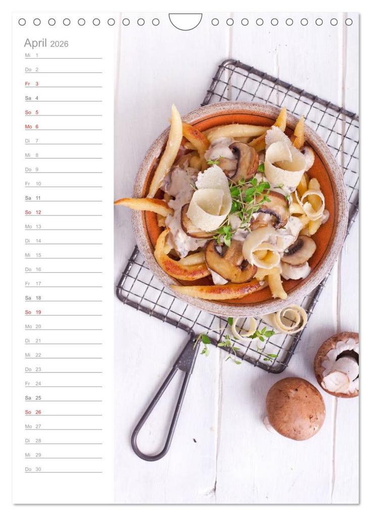 Weitere Ansicht: Guten Appetit ! (Wandkalender 2026 DIN A4 hoch), CALVENDO Monatskalender | Calvendo, Jenny Sturm