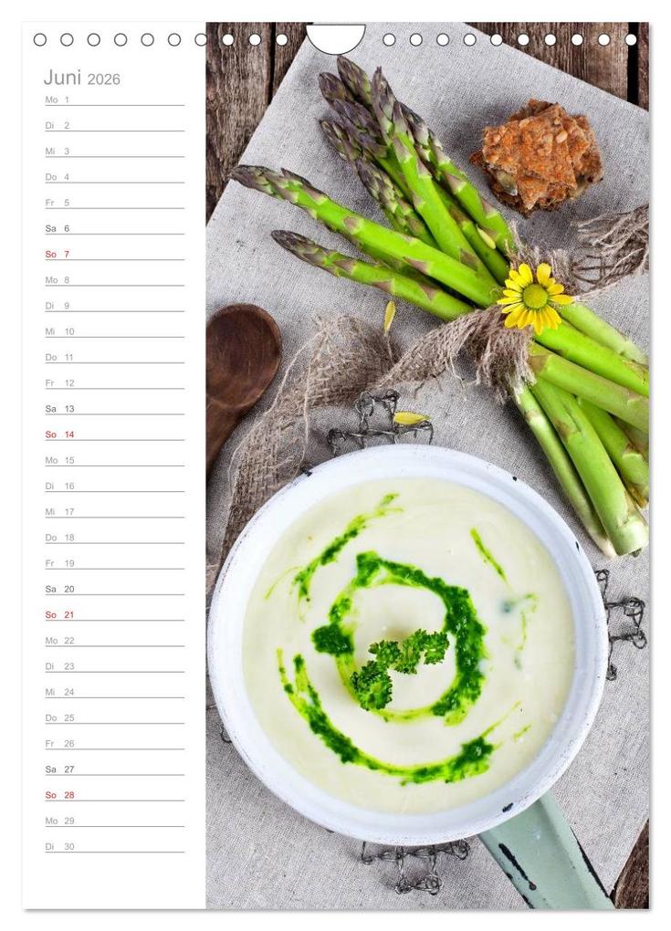 Weitere Ansicht: Guten Appetit ! (Wandkalender 2026 DIN A4 hoch), CALVENDO Monatskalender | Calvendo, Jenny Sturm