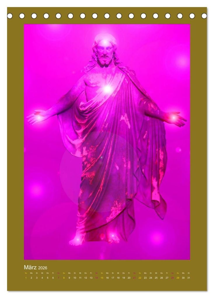 Weitere Ansicht: CHRIST SEIN * 2026 (Tischkalender 2026 DIN A5 hoch), CALVENDO Monatskalender | Calvendo, Ramon Labusch