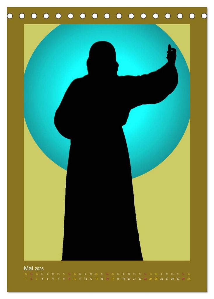 Weitere Ansicht: CHRIST SEIN * 2026 (Tischkalender 2026 DIN A5 hoch), CALVENDO Monatskalender | Calvendo, Ramon Labusch