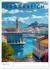 Weitere Ansicht: Frankreich - Old School Poster Style (Wandkalender 2026 DIN A3 hoch), CALVENDO Monatskalender | Val Thoermer, Calvendo