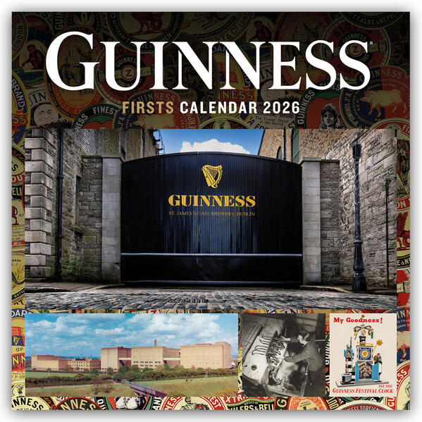 Produktbild: Guinness 2026 - Wand-Kalender | Carousel Calendar