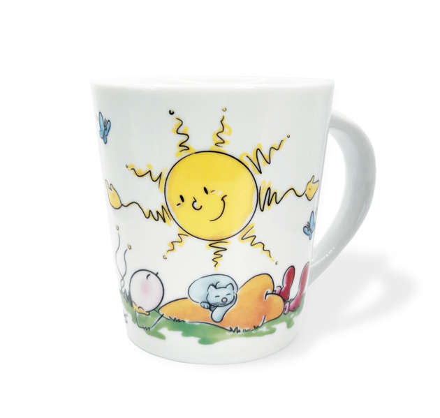 Produktbild: Oups Porzellan-Tasse | werteART Verlag GmbH