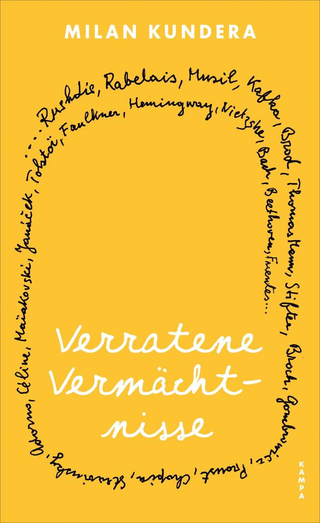 Produktbild: Verratene Vermächtnisse | Milan Kundera