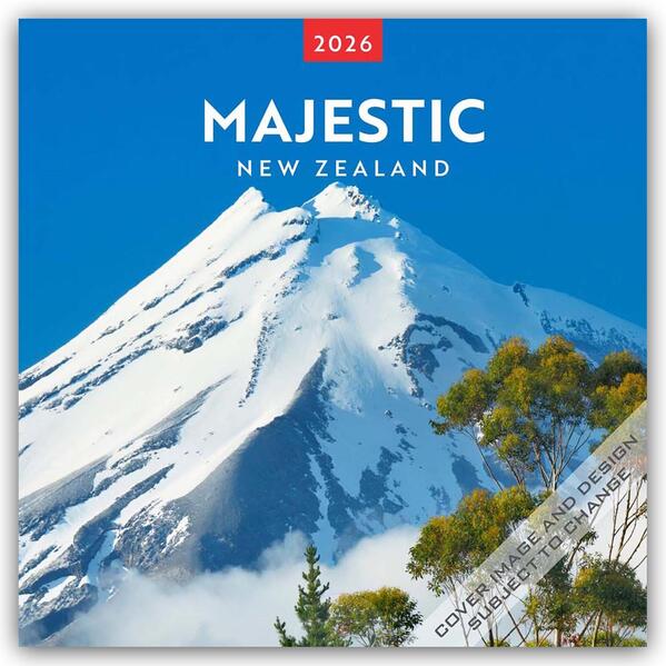 Produktbild: Majestic New Zealand - Neuseeland 2026 - Wandkalender